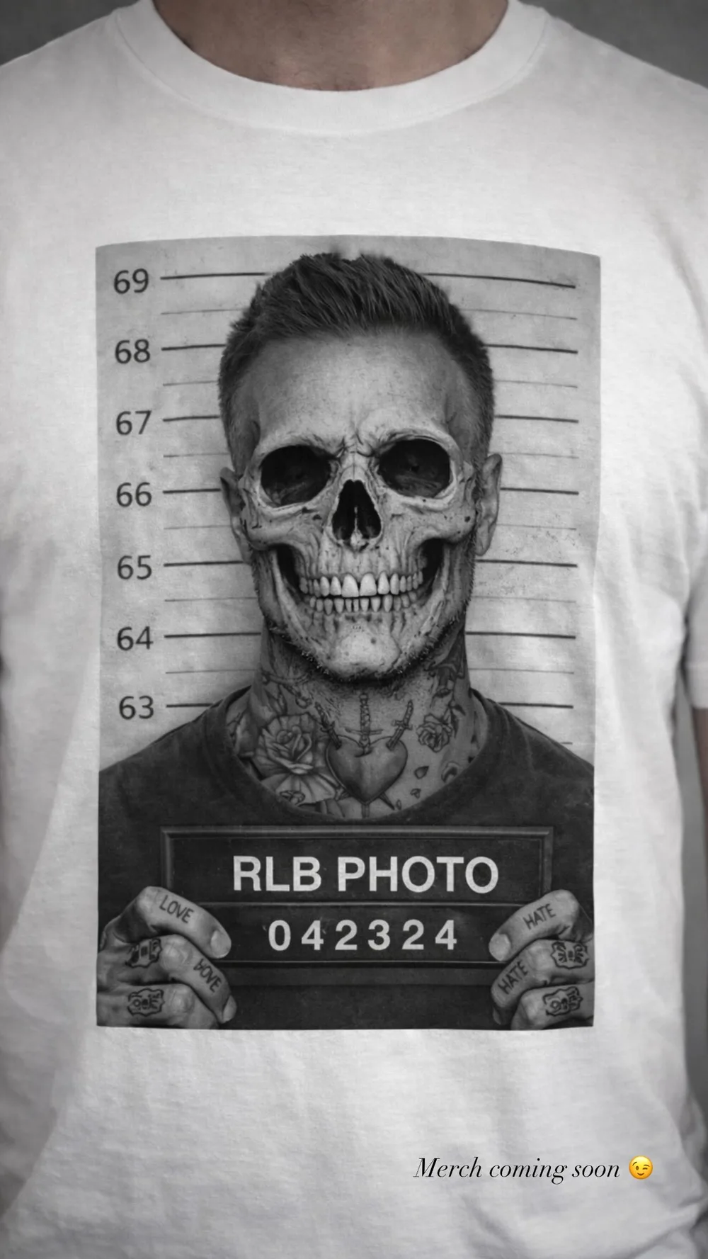 RLB Photo Tee 02 — Black graphic tee by RLB Photo