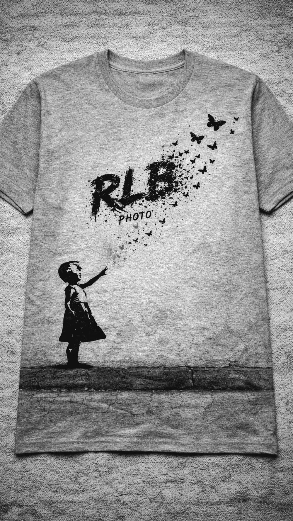 RLB Photo Tee 03 — Black graphic tee by RLB Photo