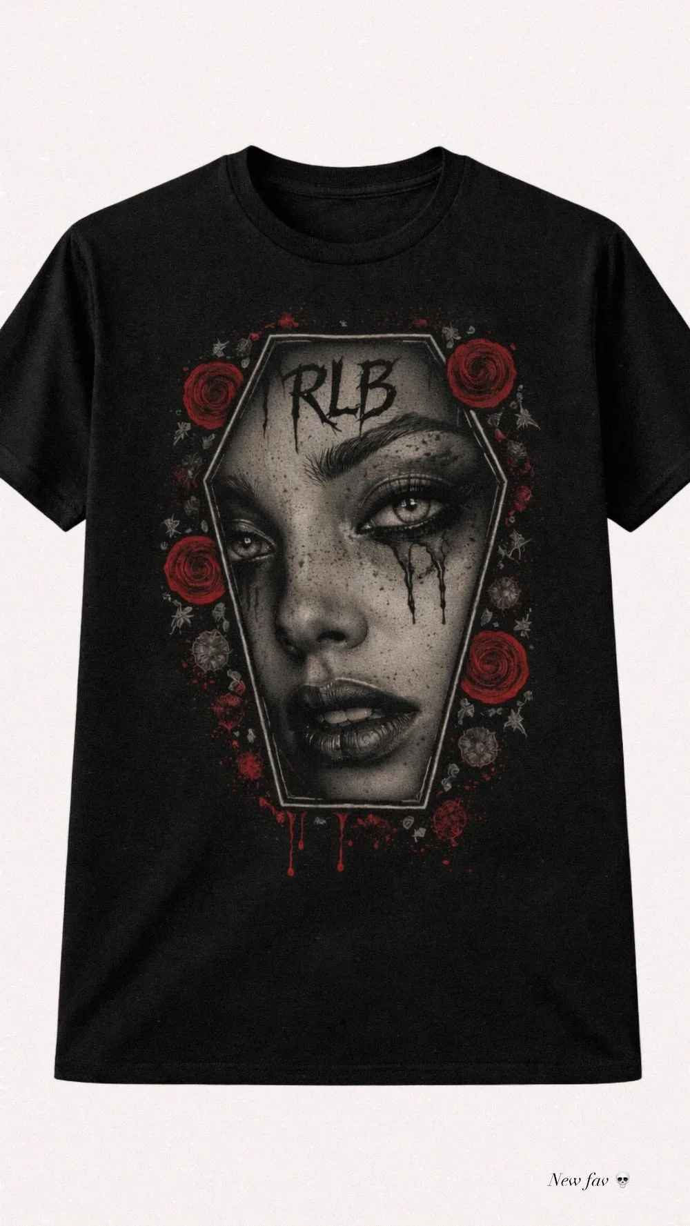 RLB Photo Tee 04 — Black graphic tee by RLB Photo