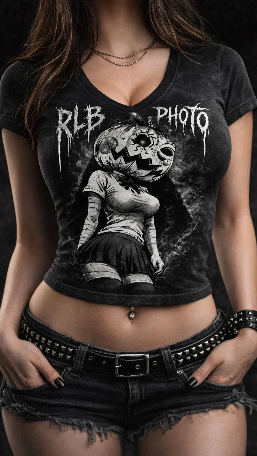 RLB Photo Tee 05 — Black graphic tee by RLB Photo