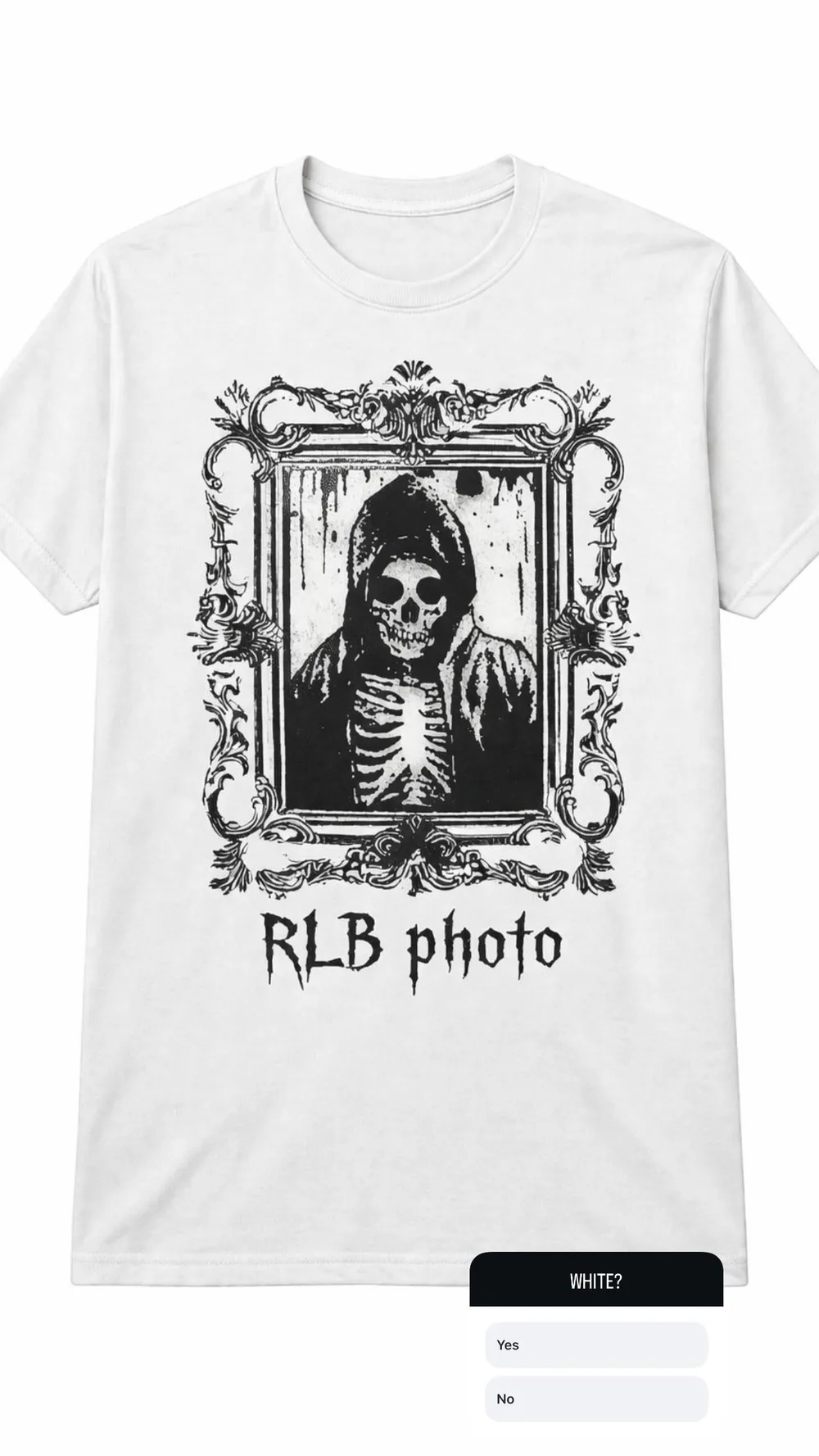 RLB Photo Tee 06 — Black graphic tee by RLB Photo